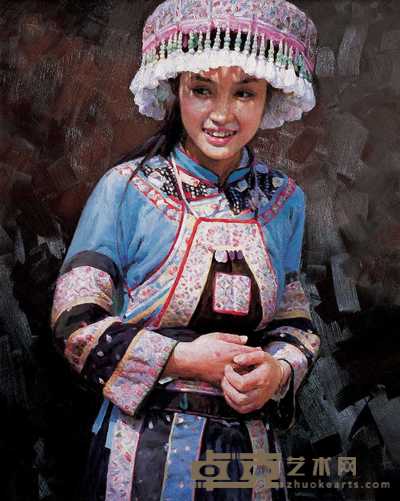 刘江 2005年作 瑶山玉 92×73cm